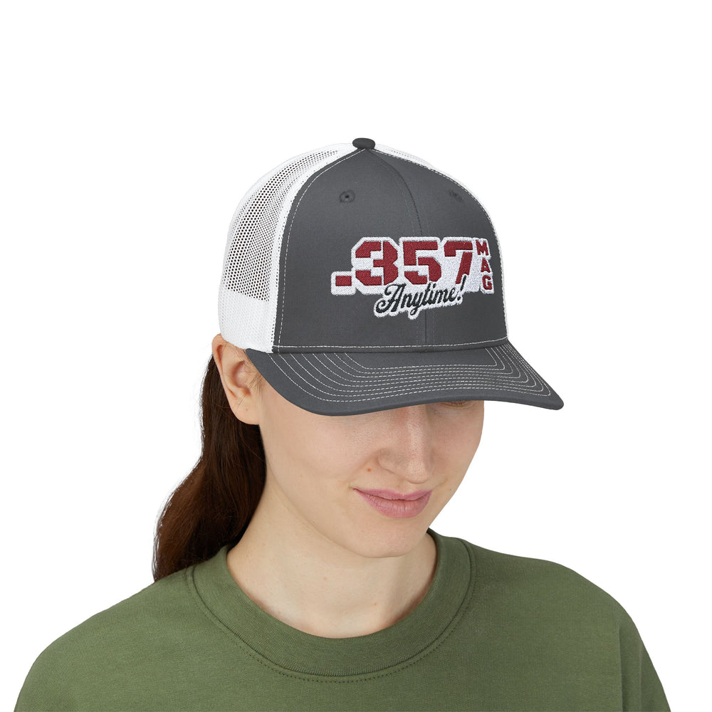 .357 MAG ANYTIME TRUCKER HAT