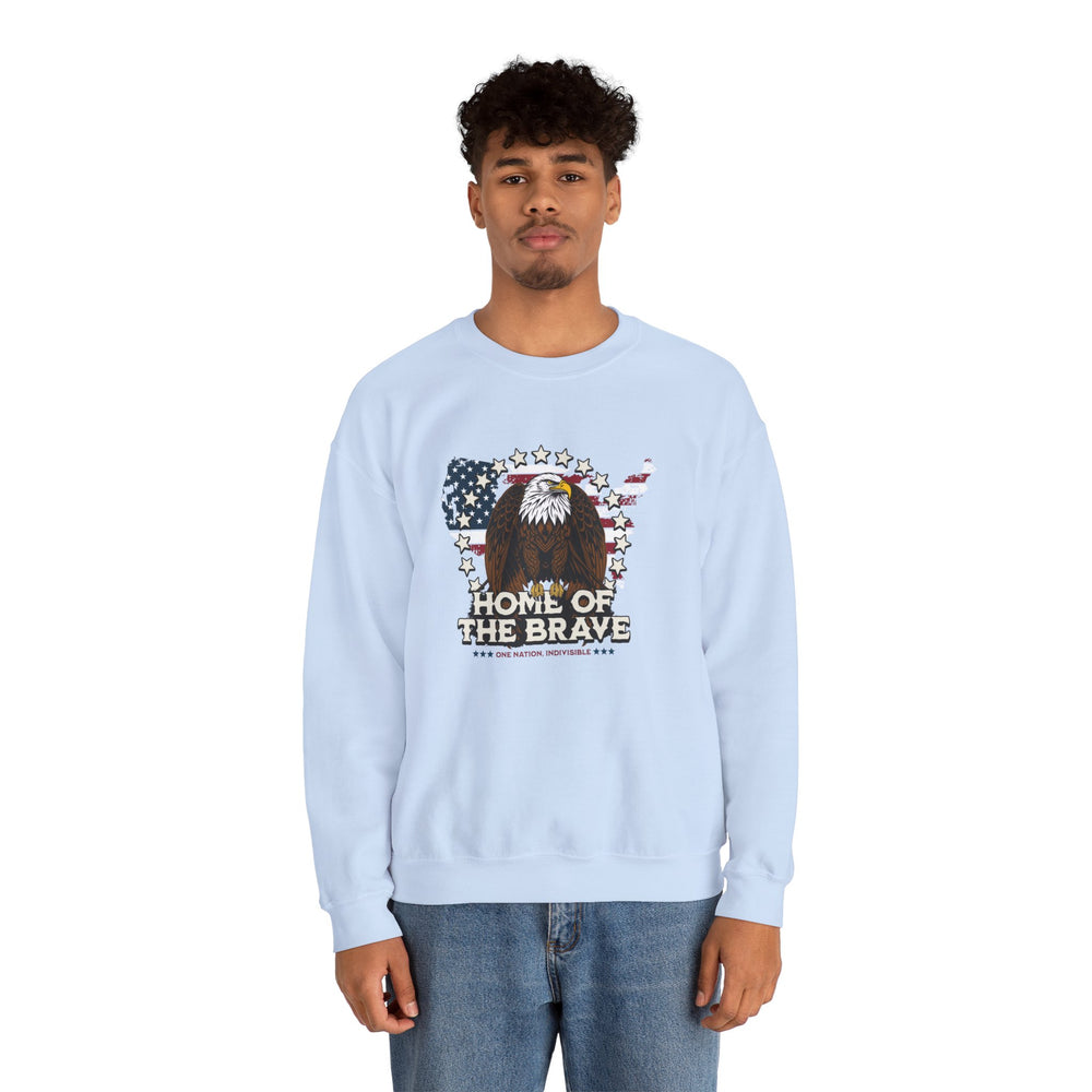 HOME OF THE BRAVE SWEATSHIRT