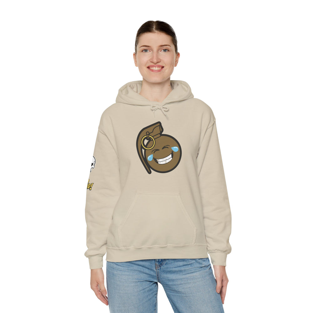 LAUGH BOMB HOODIE