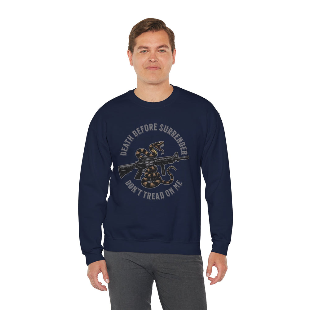 COLOR DEATH BEFORE SURRENDER SWEATSHIRT