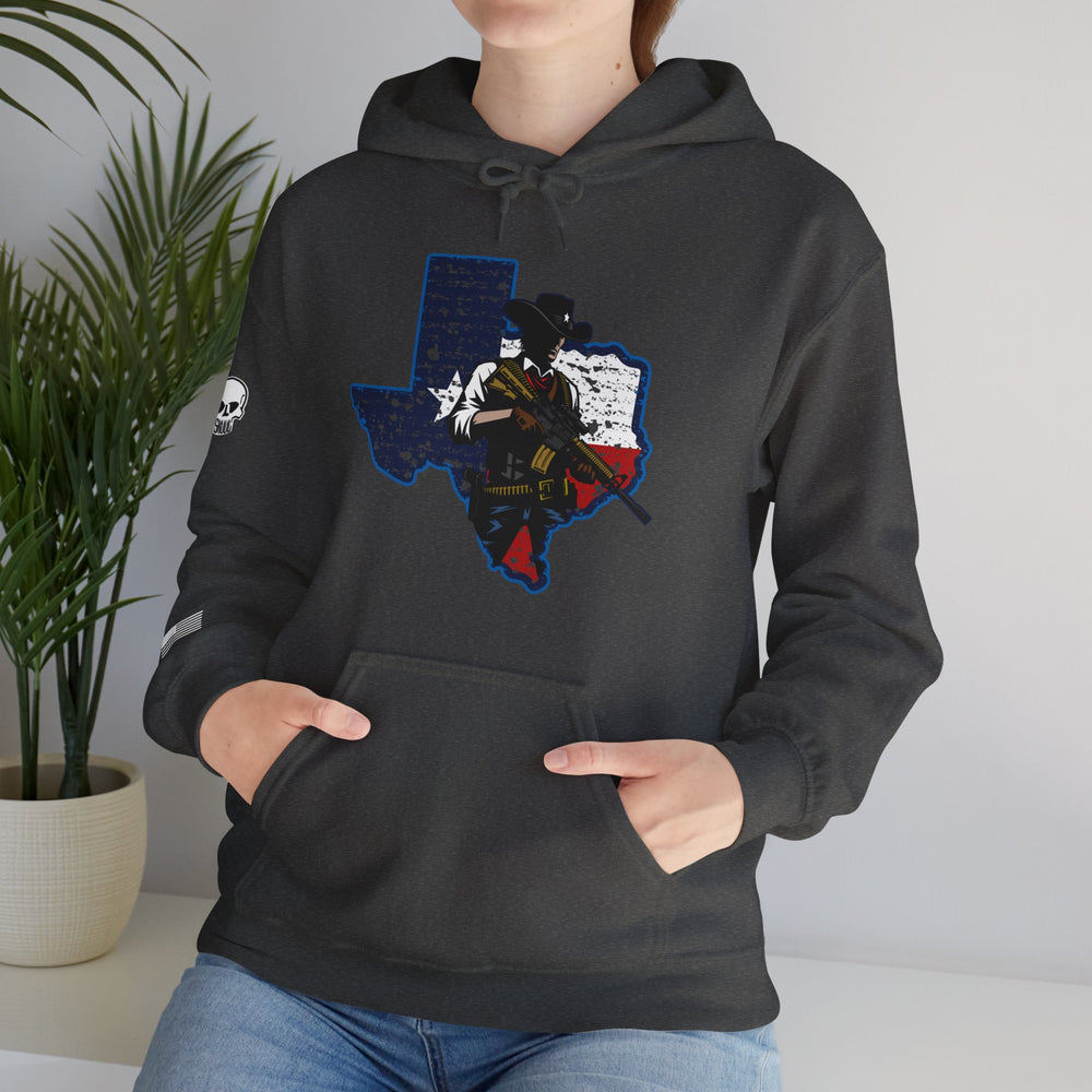 TEXAS STATE COWBOY HOODIE