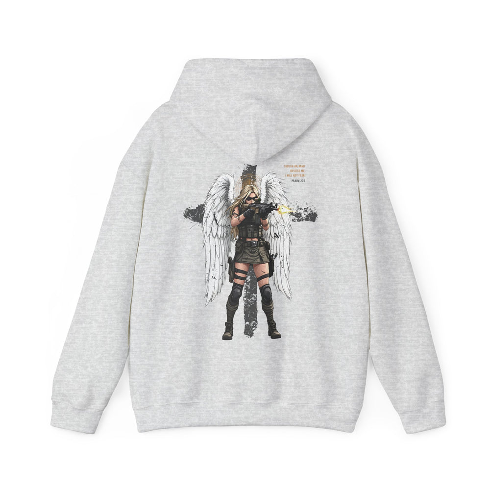 FEMALE ARCHANGEL PSALM 27:3 HOODIE