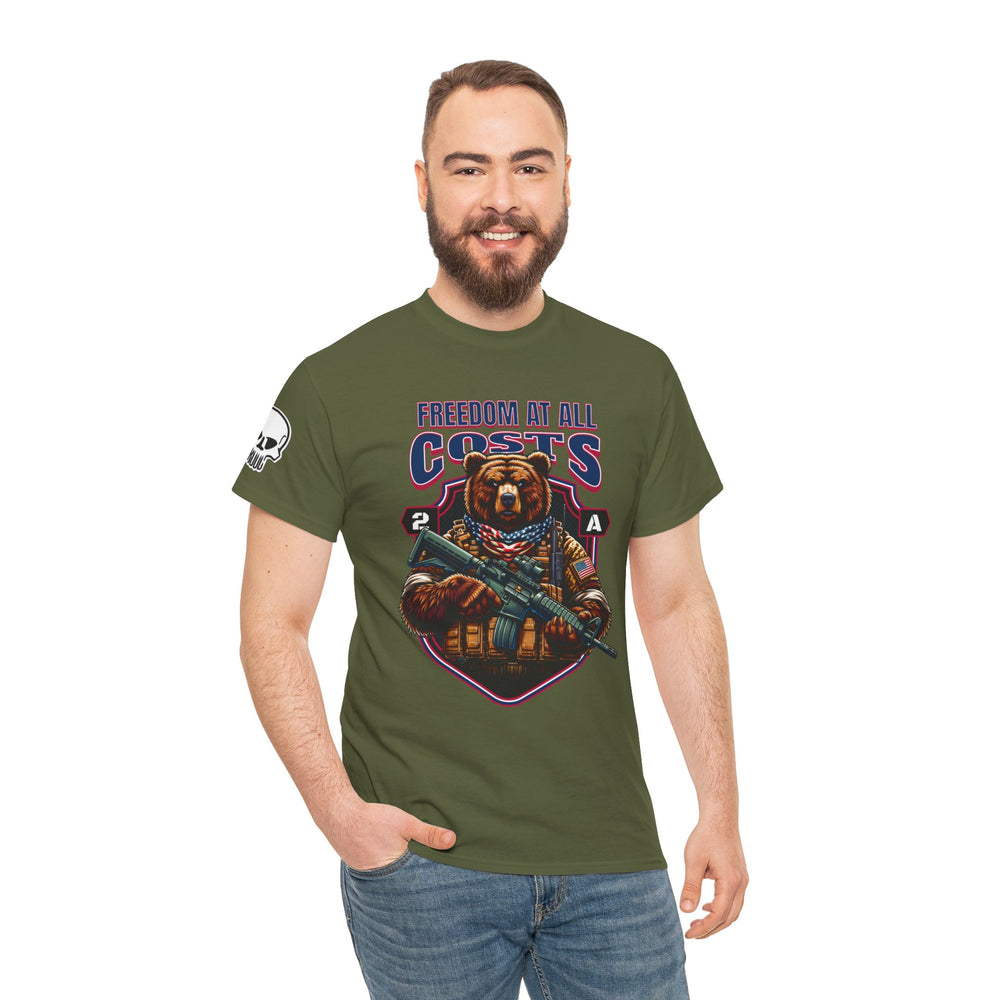 GRIZZLY BEAR FREEDOM T SHIRT