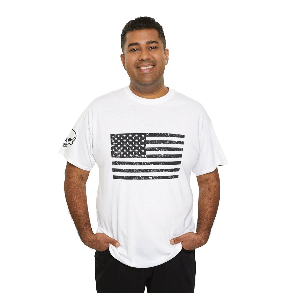 USA GRUNGE FLAG T SHIRT