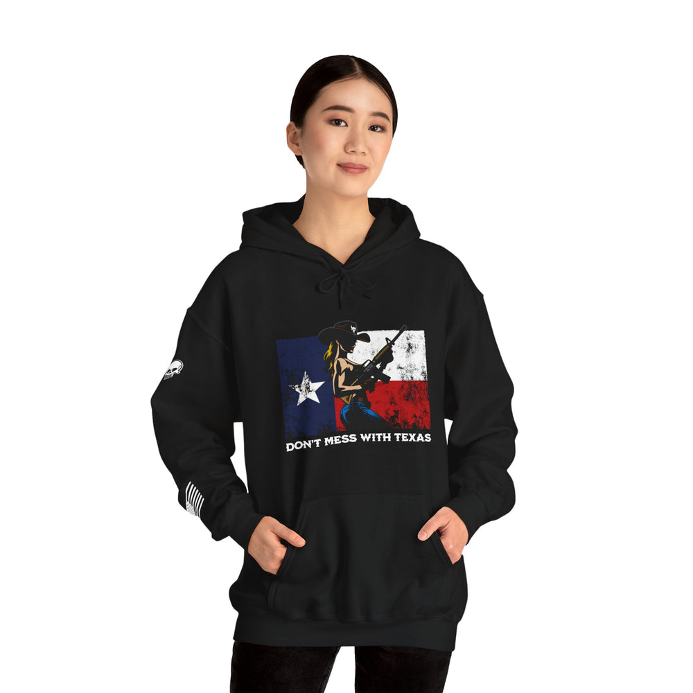 DON'T MESS WITH TEXAS COWGIRL HOODIE