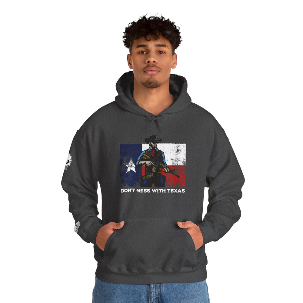 DON'T MESS WITH TEXAS COWBOY HOODIE