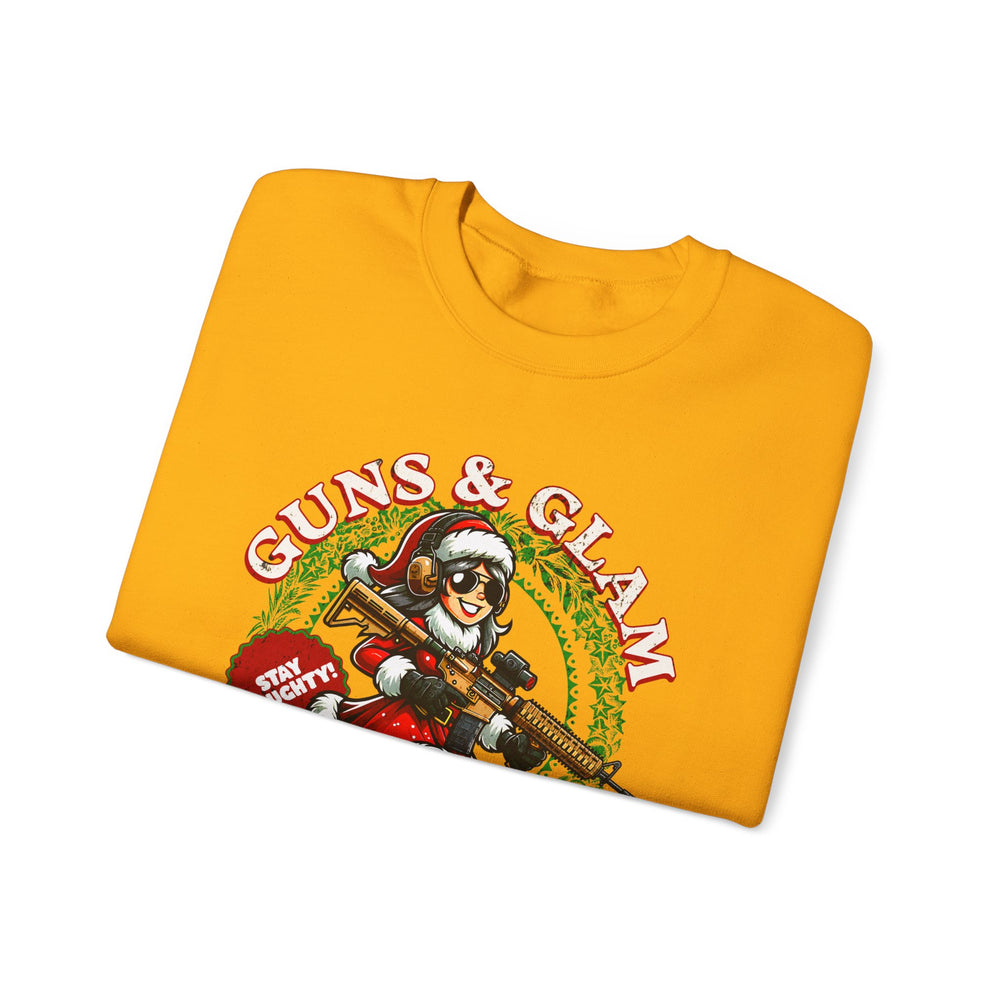 GUNS AND GLAM XMAS SWEATSHIRT