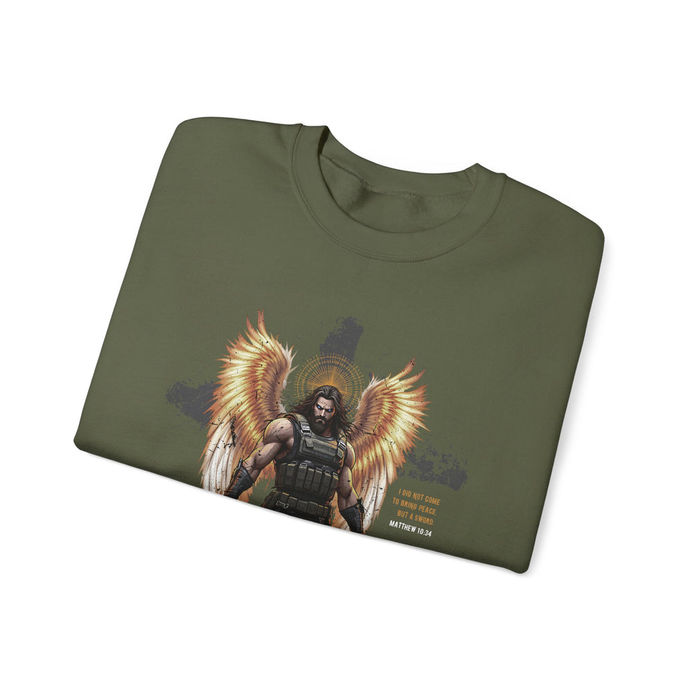 ARCHANGEL MATTHEW 10:34 SWEATSHIRT