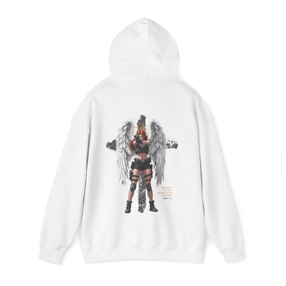 FEMALE ARCHANGEL 1 SAMUEL 17:47 HOODIE