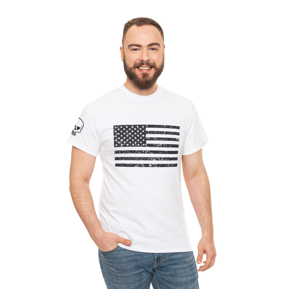 USA GRUNGE FLAG T SHIRT