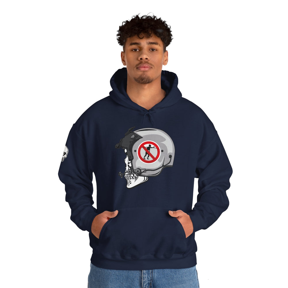 NO ZOMBIE RIDES HOODIE