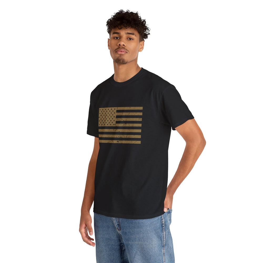 USA GRUNGE FLAG T SHIRT