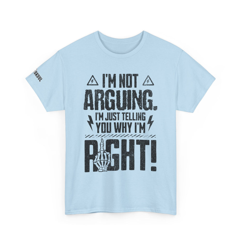 RIGHT BY DEFAULT T SHIRT