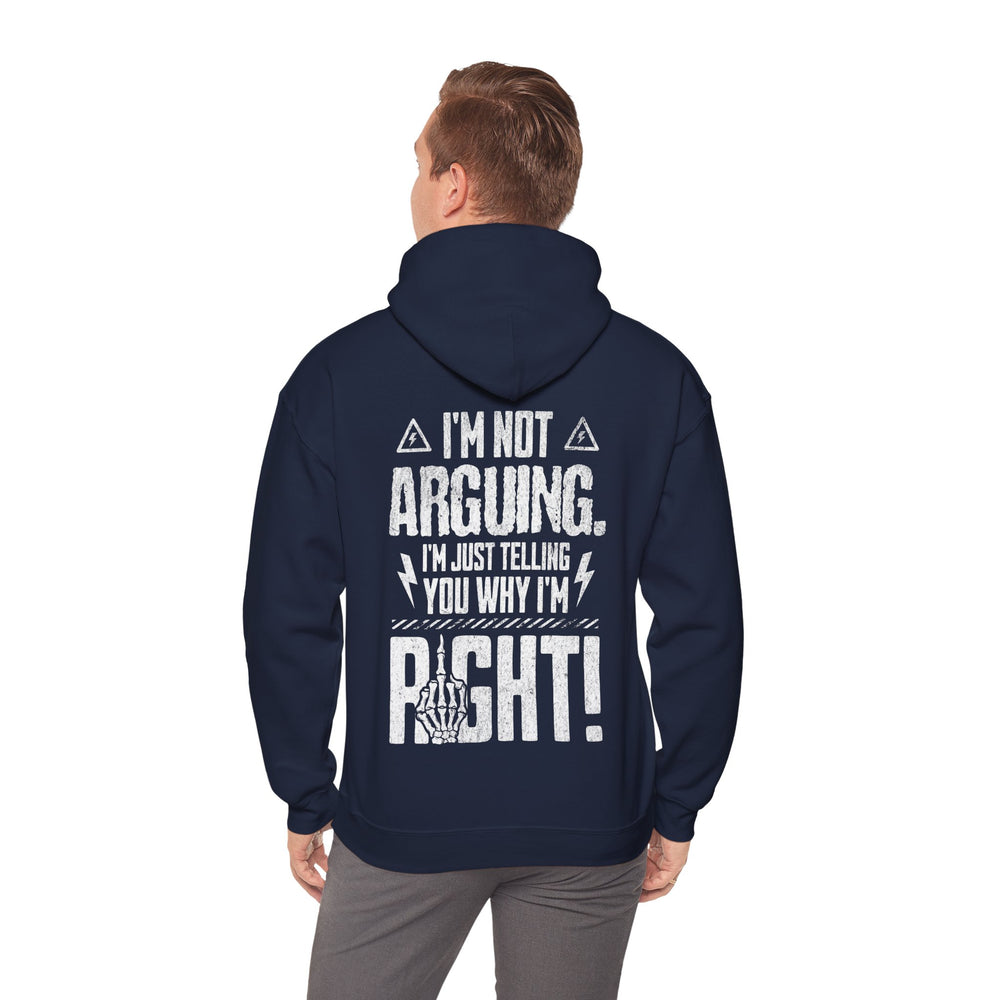 RIGHT BY DEFAULT HOODIE