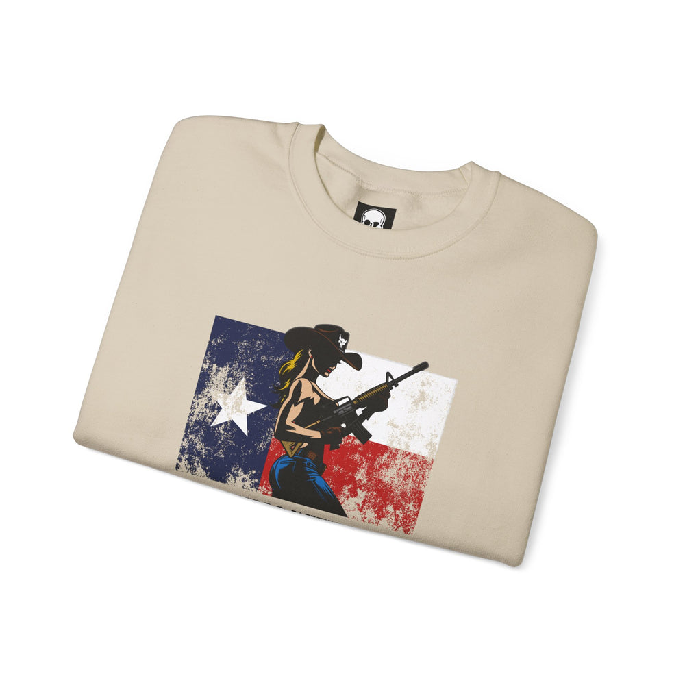 DON'T MESS WITH TEXAS COWGIRL SWEATSHIRT