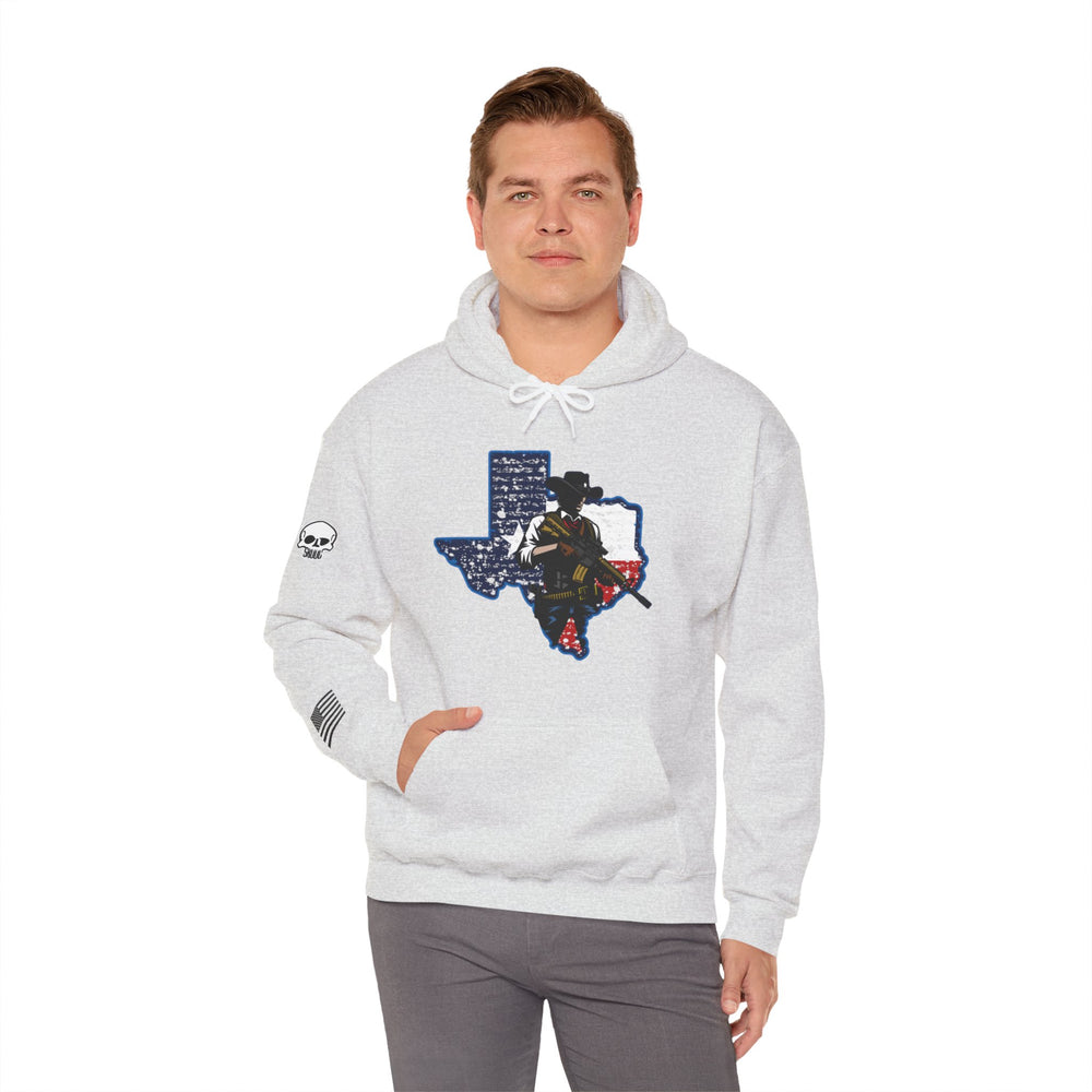 TEXAS STATE COWBOY HOODIE