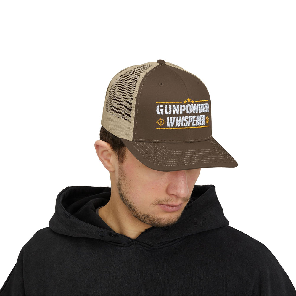 GUNPOWDER WHISPERER SNAP TRUCKER HAT