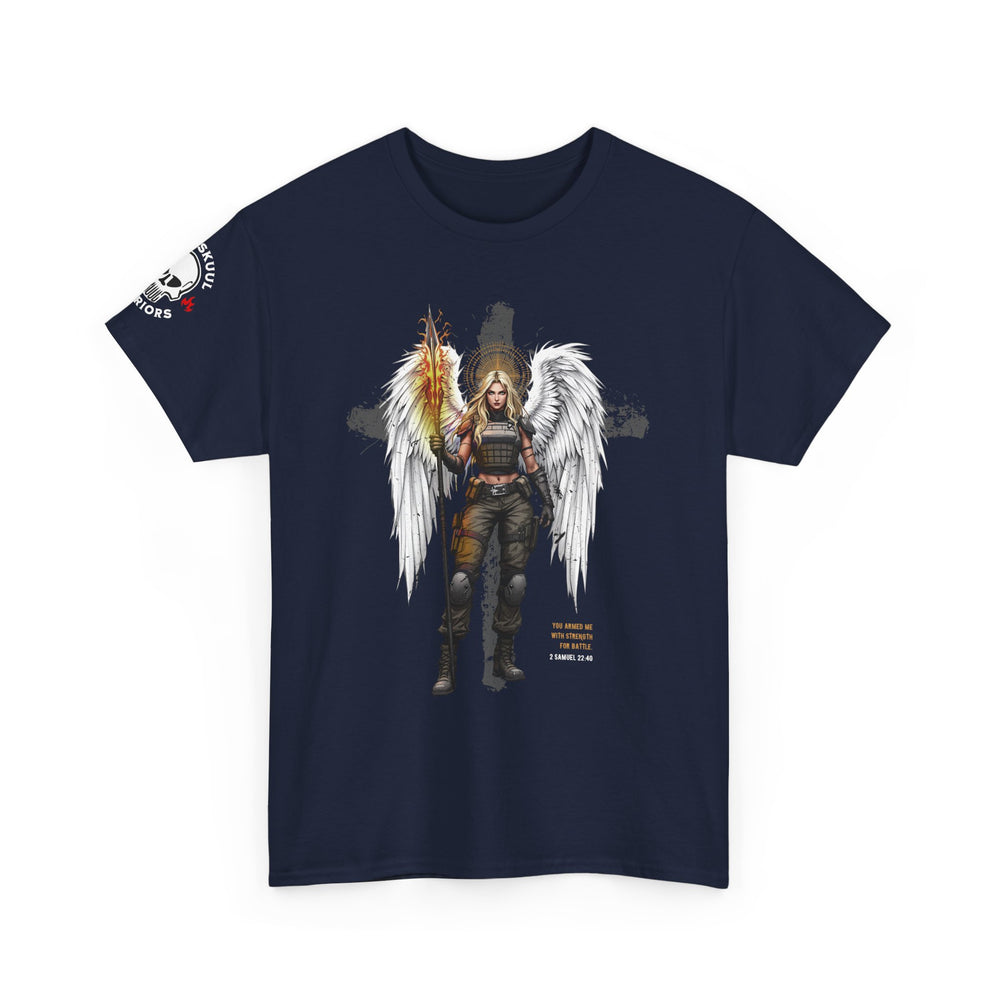 FEMALE ARCHANGEL 2 SAMUEL 22:40 T SHIRT