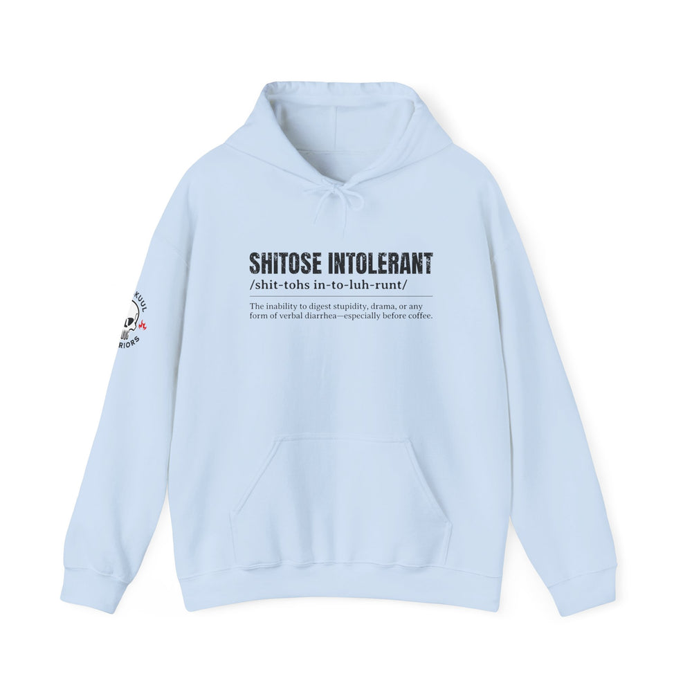 SHITOSE INTOLERANT HOODIE