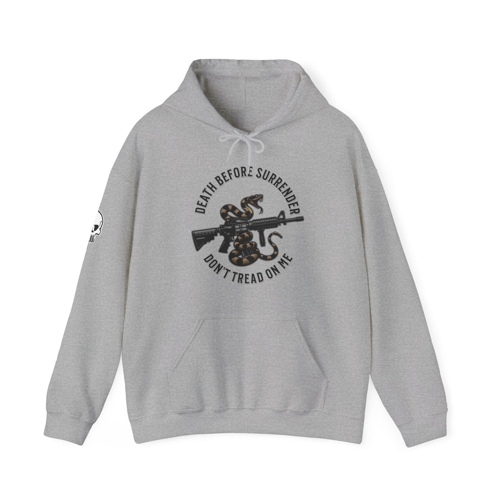 COLOR DEATH BEFORE SURRENDER HOODIE