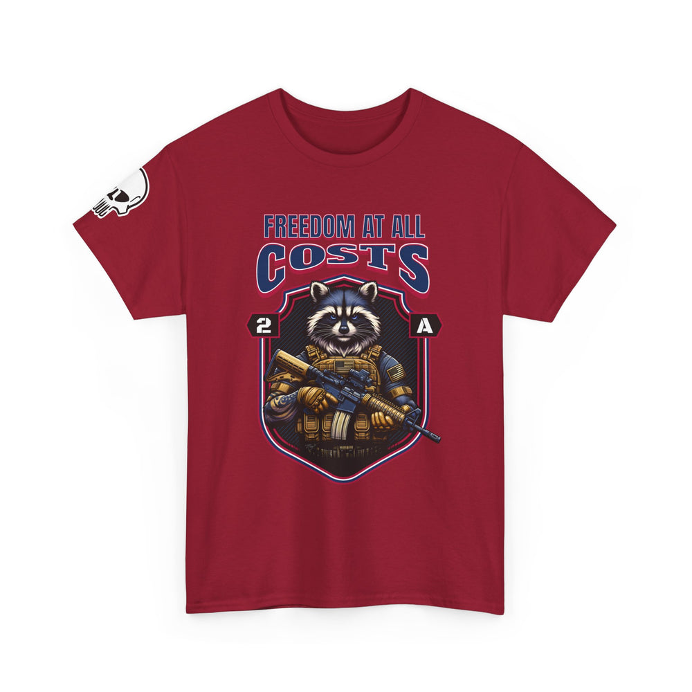 RACCOON FREEDOM T SHIRT