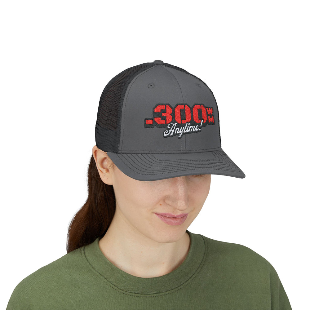 .300 WIN MAG ANYTIME TRUCKER HAT