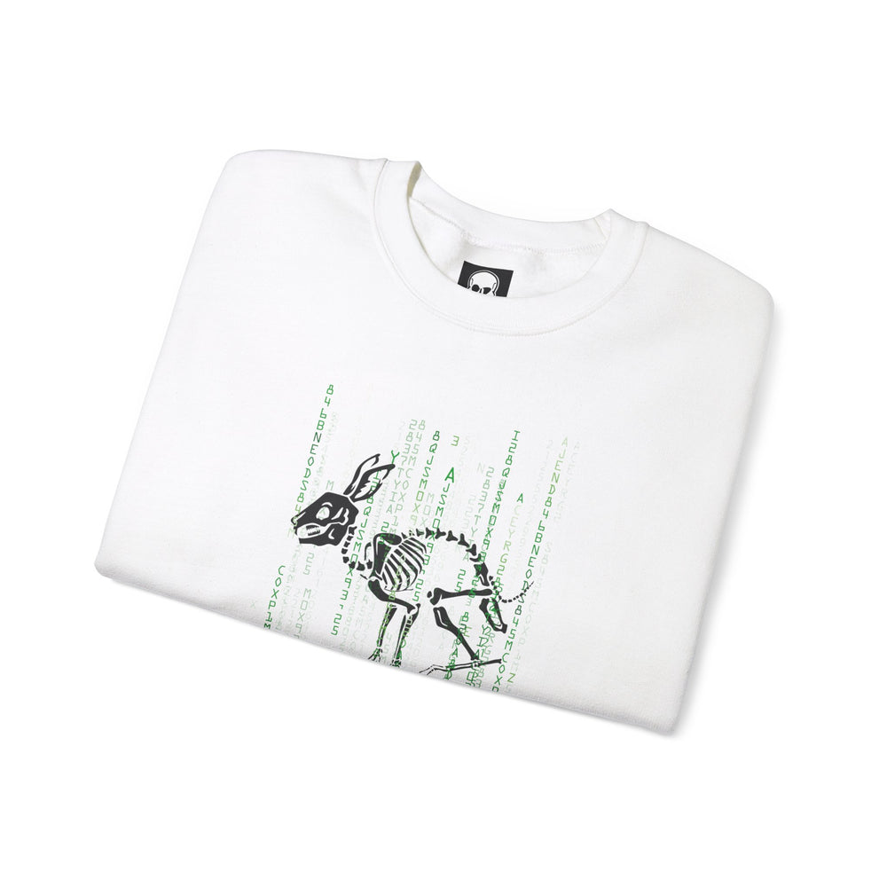 FOLLOW THE WHITE RABBIT SWEATSHIRT