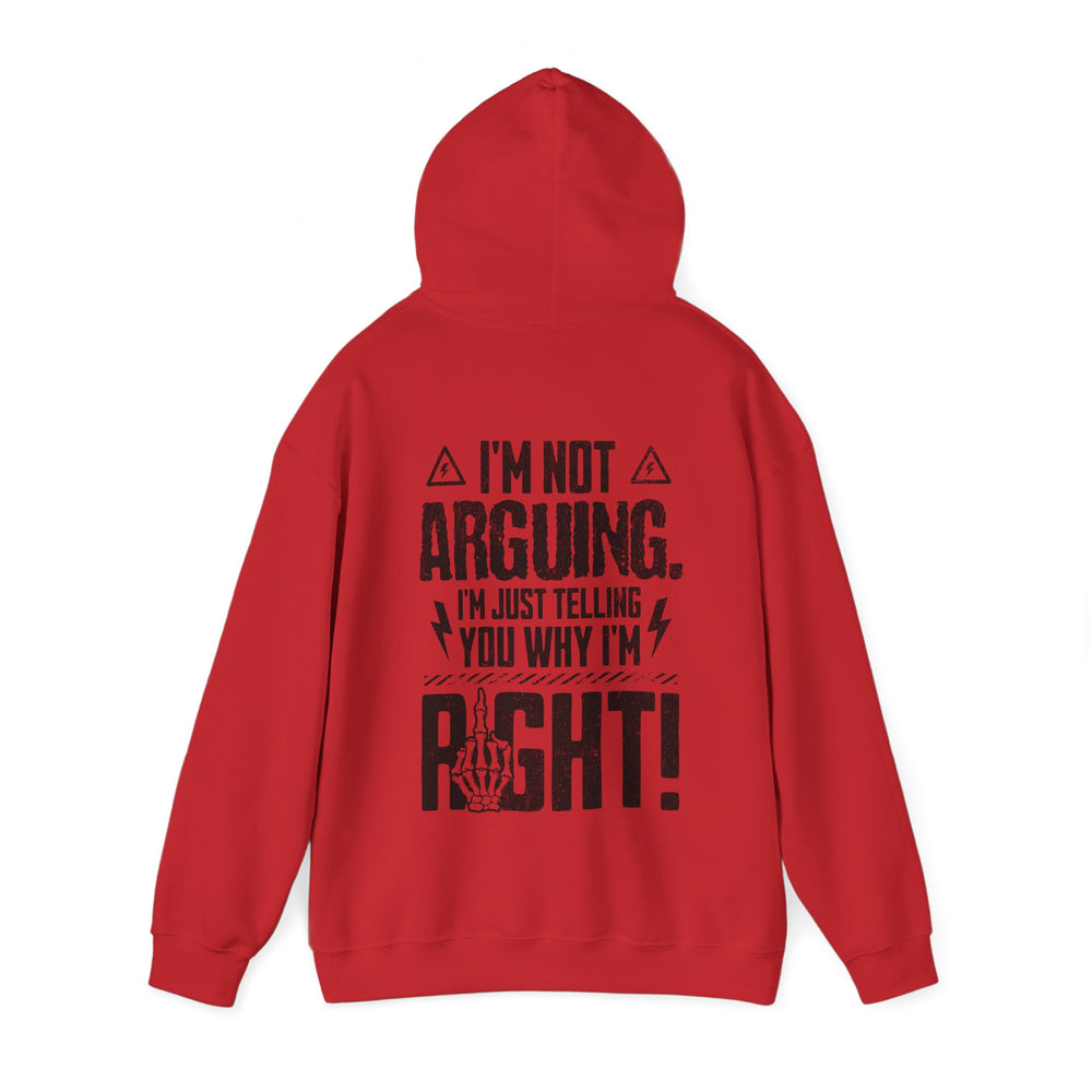 RIGHT BY DEFAULT HOODIE