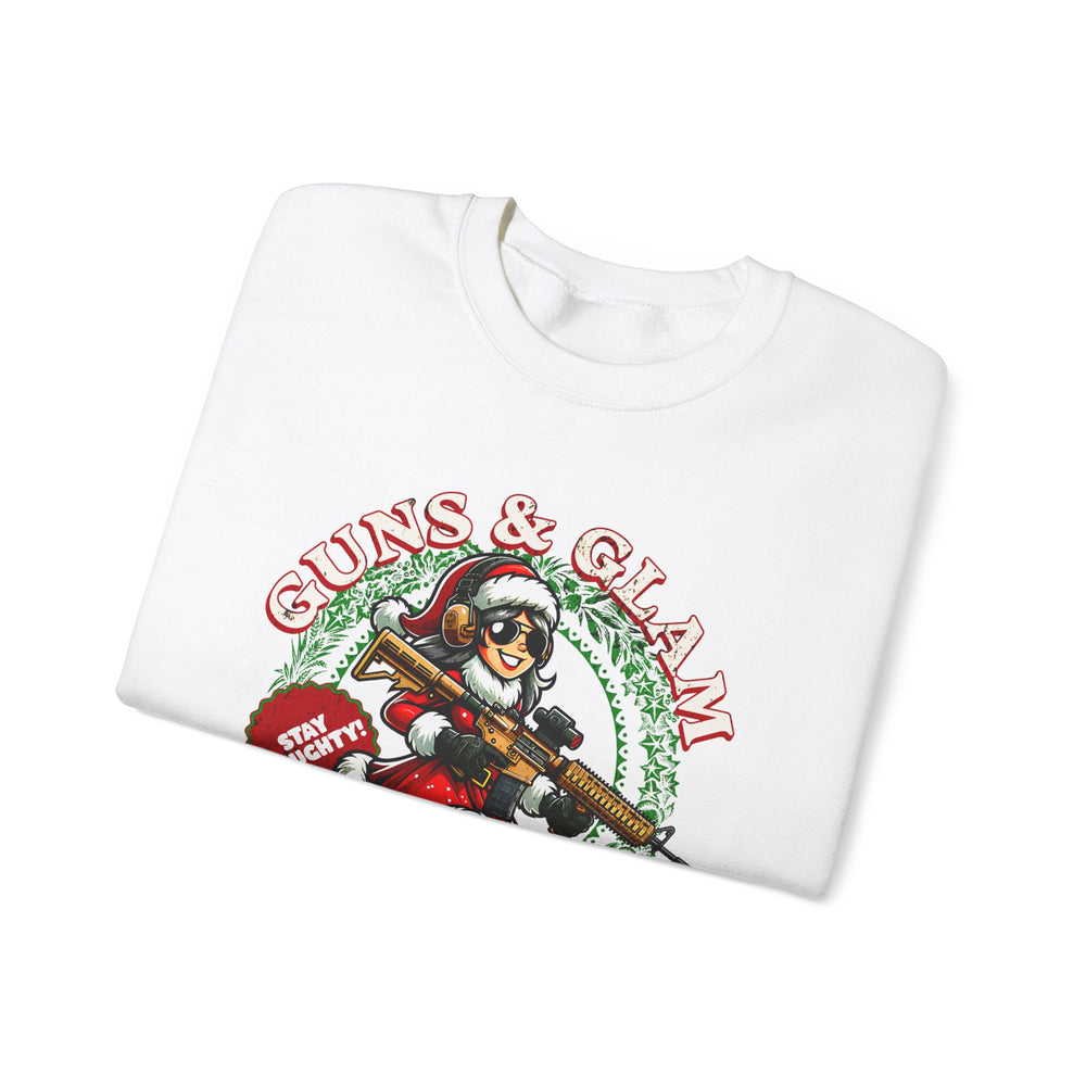 GUNS AND GLAM XMAS SWEATSHIRT