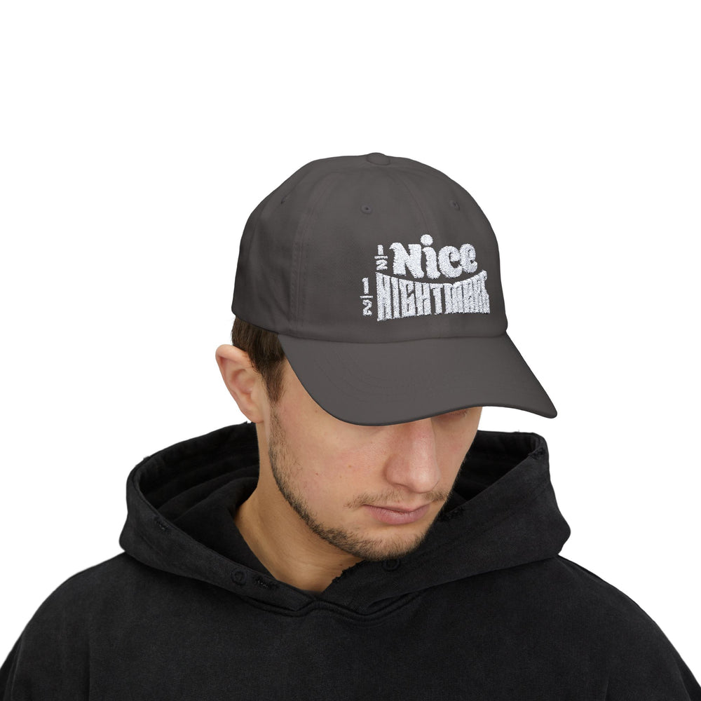 HALF NICE HALF NIGHTMARE DAD CAP