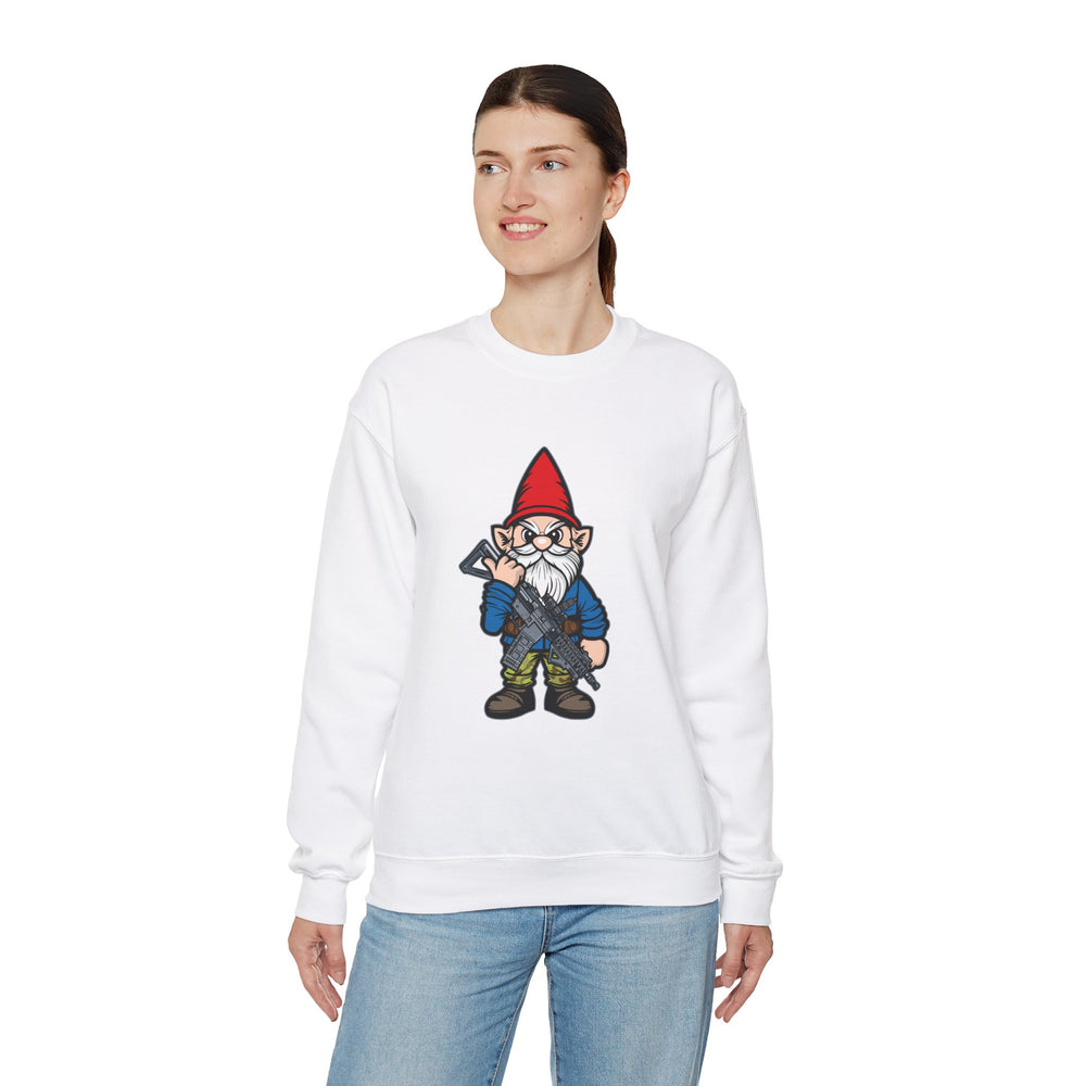 GRUMPY GARDEN GNOME SWEATSHIRT