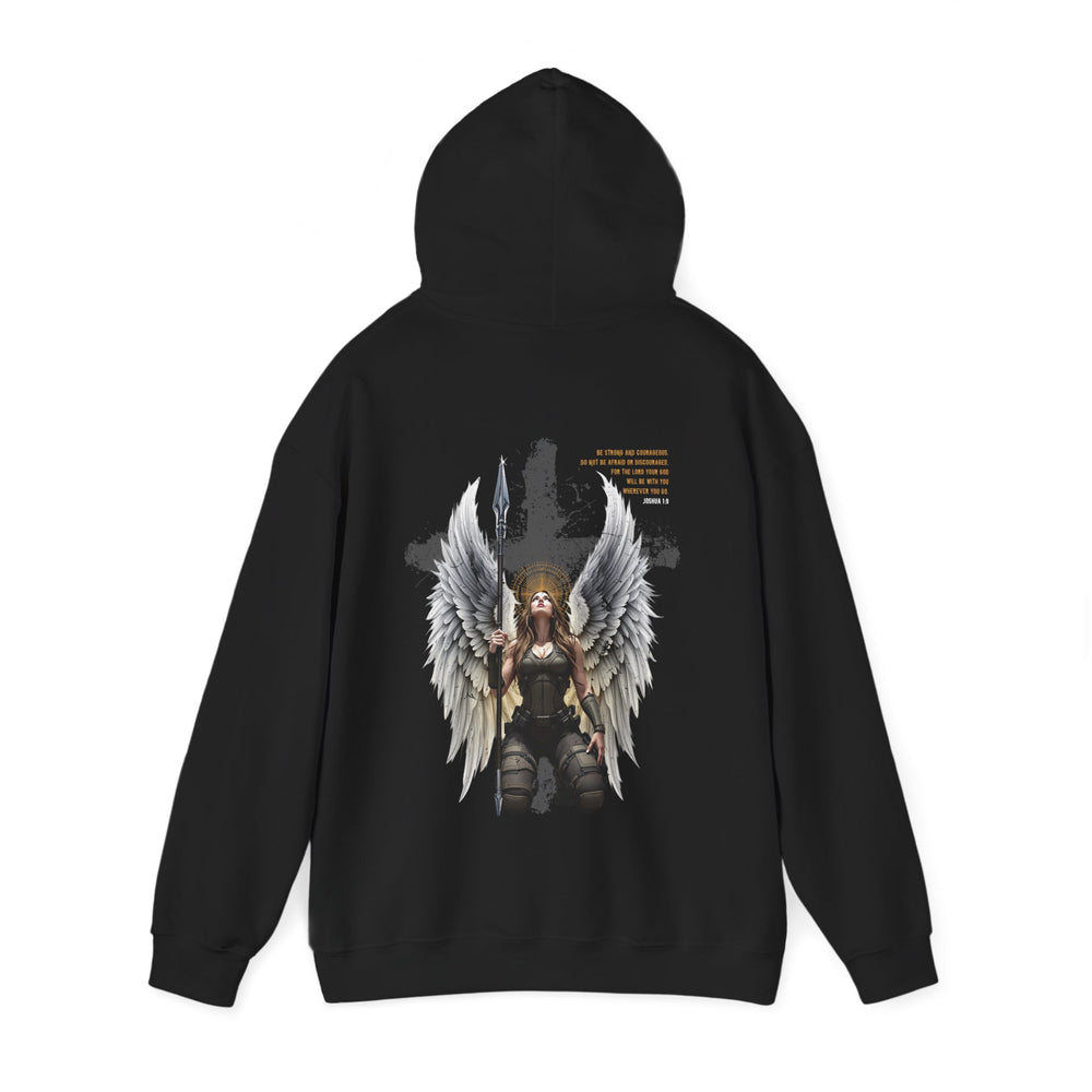 FEMALE ARCHANGEL JOSHUA 1:9 HOODIE