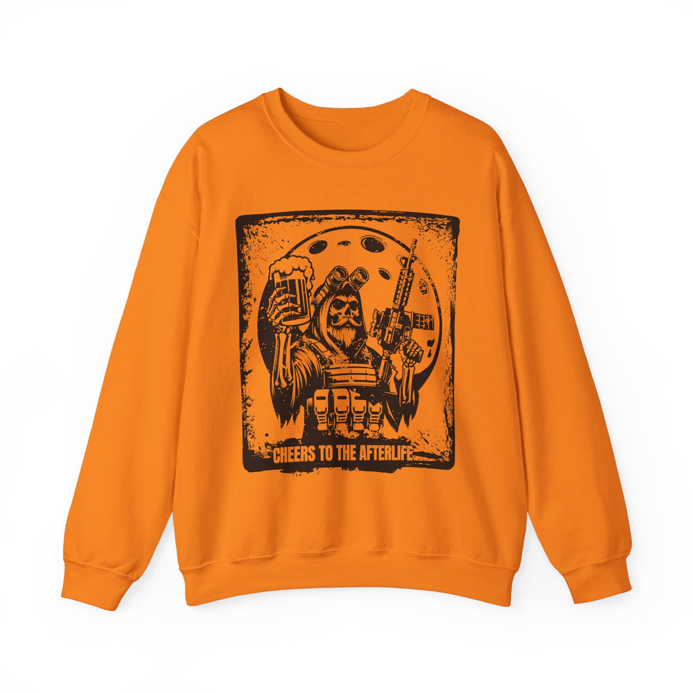 CHEERS TO THE AFTERLIFE GRUNGE SWEATSHIRT