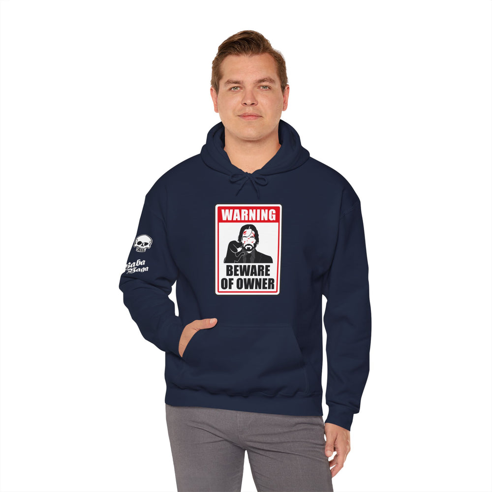 WICK BEWARE OF OWNER HOODIE