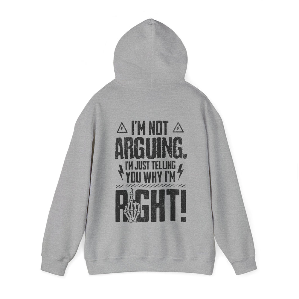 RIGHT BY DEFAULT HOODIE