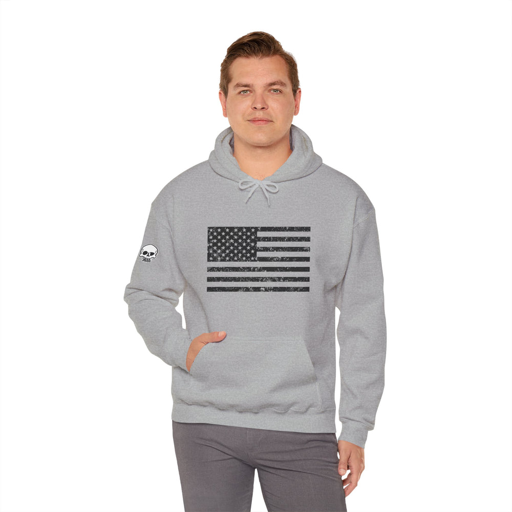 US GRUNGE FLAG HOODIE