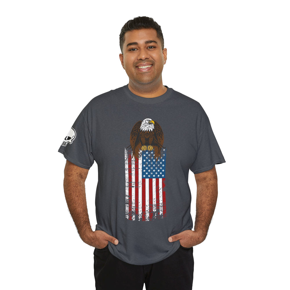 EAGLE USA FLAG T SHIRT