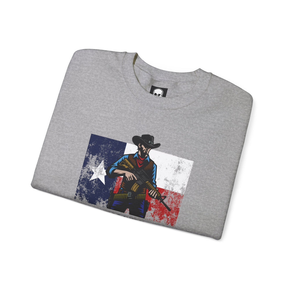 DON'T MESS WITH TEXAS COWBOY SWEATSHIRT