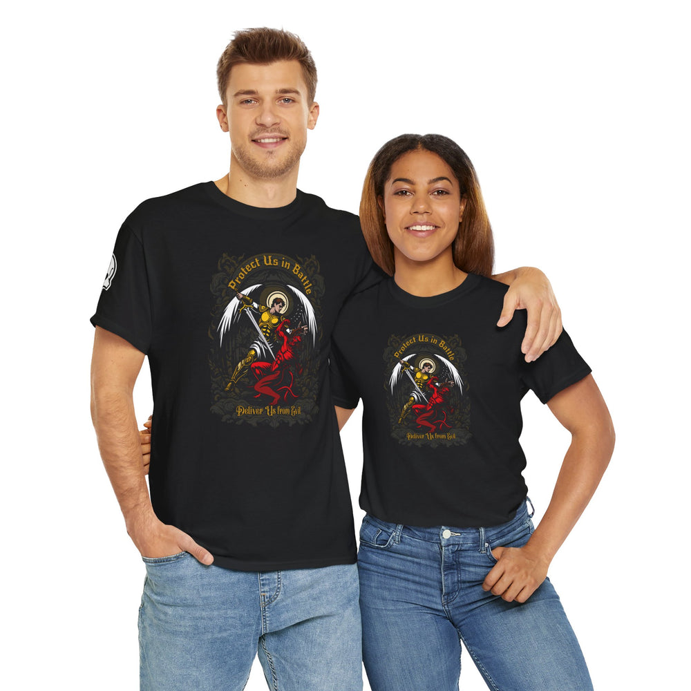 PROTECT US IN BATTLE T SHIRT