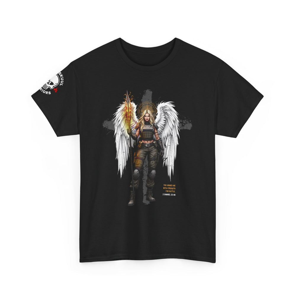 FEMALE ARCHANGEL 2 SAMUEL 22:40 T SHIRT