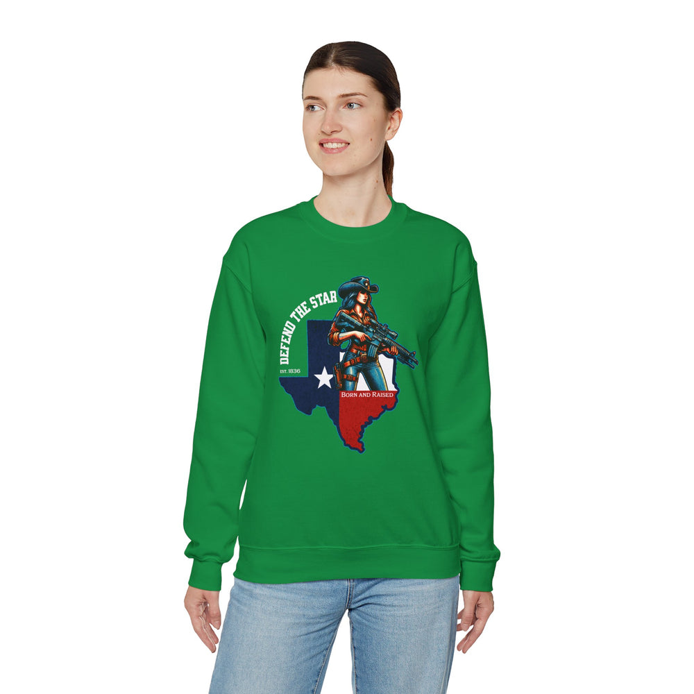 COWGIRL DEFENSE SWEATSHIRT