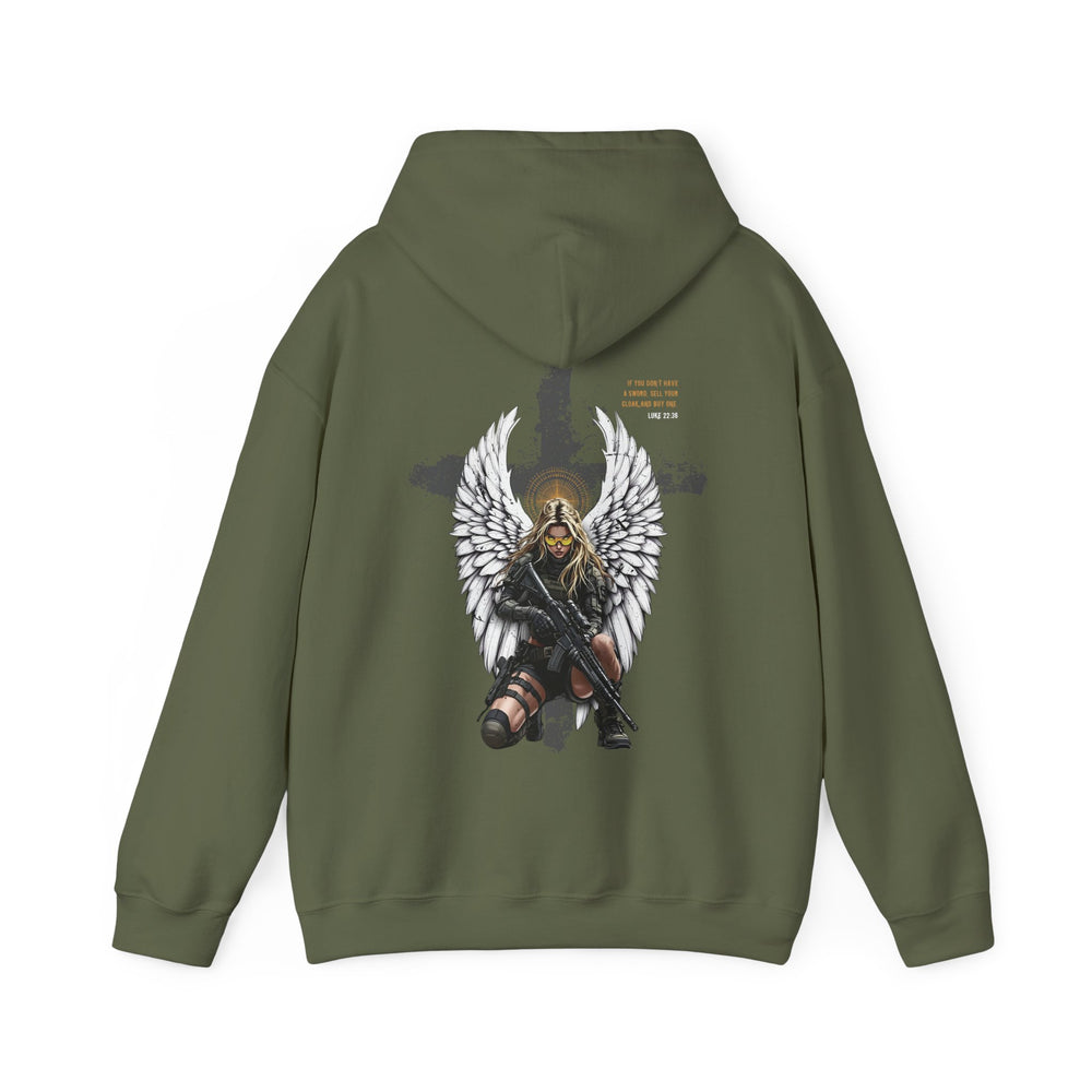 FEMALE ARCHANGEL LUKE 22:36 HOODIE