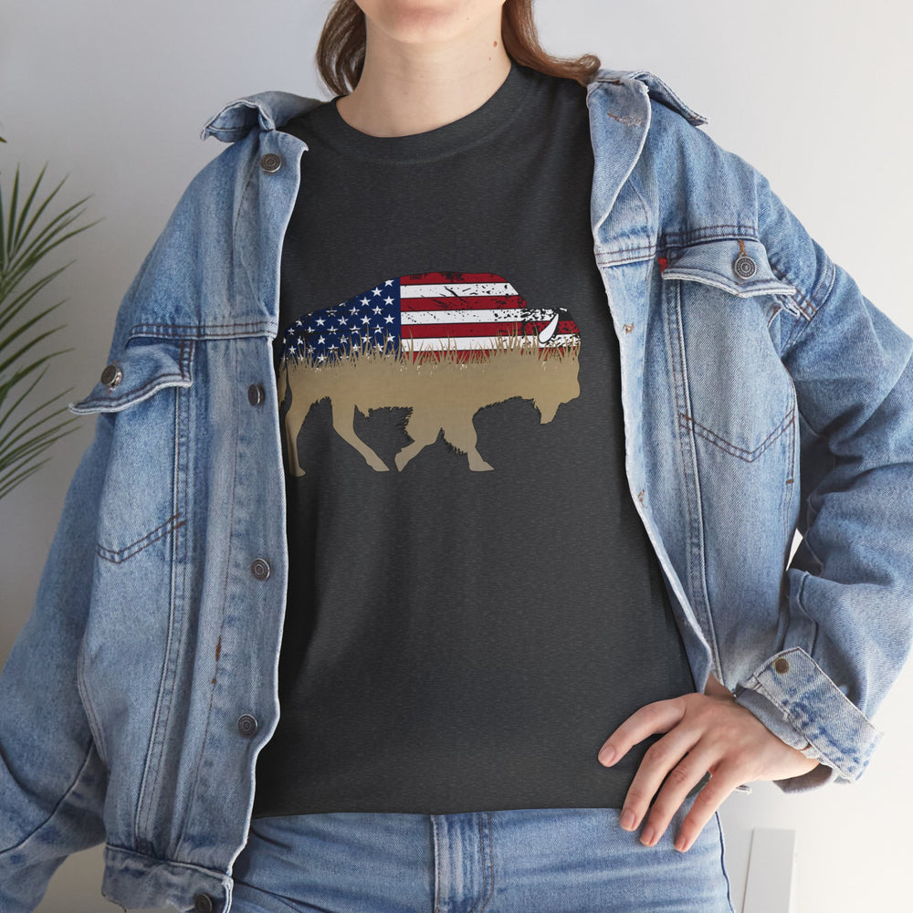 FREEDOM USA BISON T SHIRT