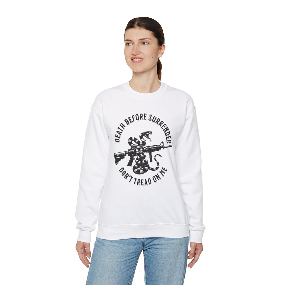 DEATH BEFORE SURRENDER SWEATSHIRT