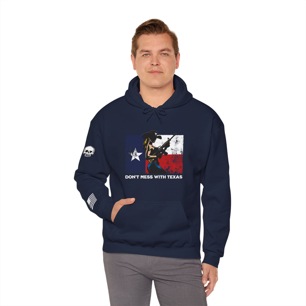 DON'T MESS WITH TEXAS COWGIRL HOODIE