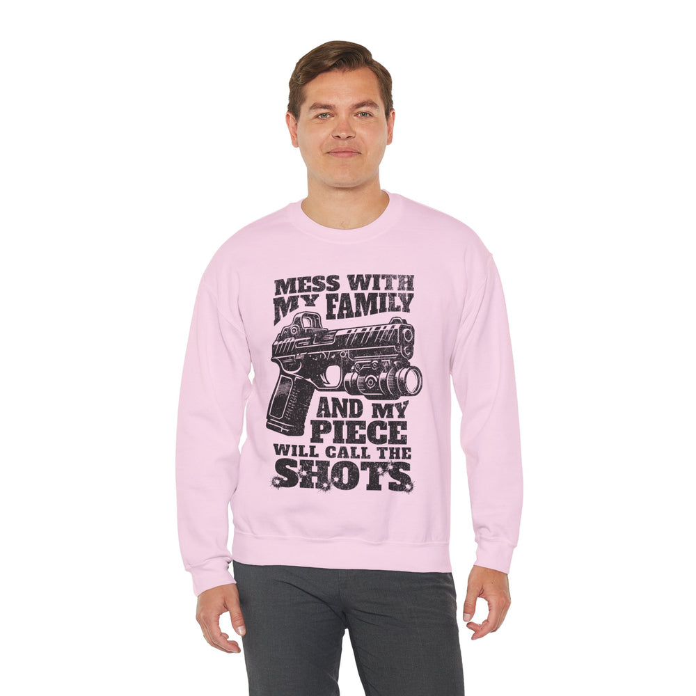 CALLING THE SHOTS SWEATSHIRT