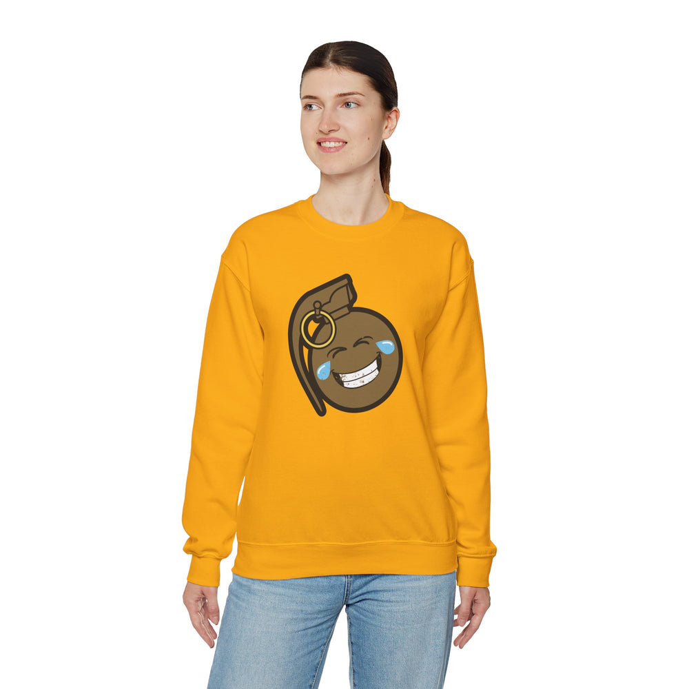 LAUGH BOMB SWEATSHIRT