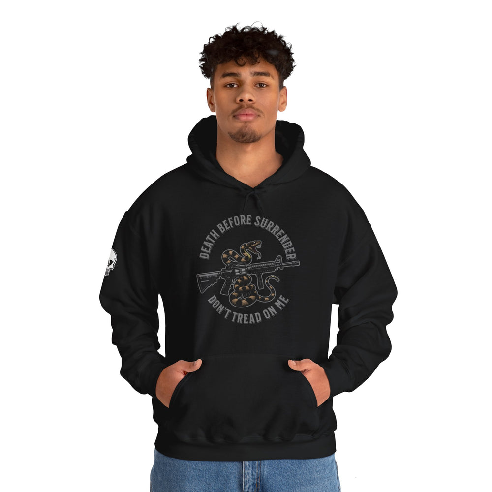 COLOR DEATH BEFORE SURRENDER HOODIE