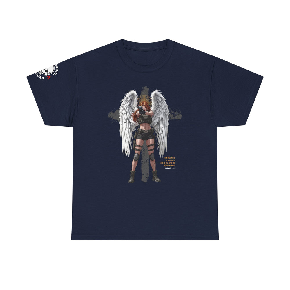 FEMALE ARCHANGEL 1 SAMUEL 17:47 T SHIRT