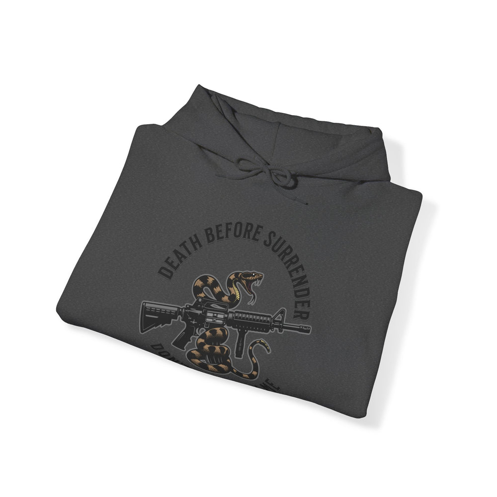 COLOR DEATH BEFORE SURRENDER HOODIE